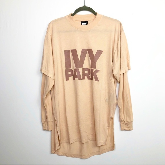 IVY park pink long sleeve T-shirt - Picture 1 of 9